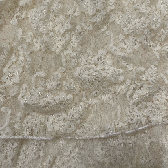 Lace New Direction top. Cream - Picture 11 of 11